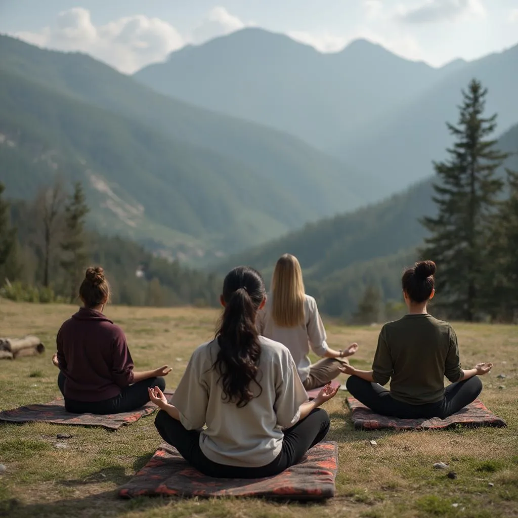 Retraite de transformation dans un cadre naturel
